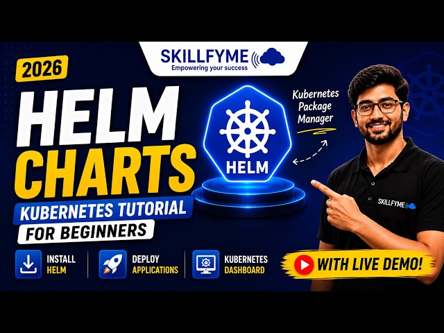 Helm Charts Kubernetes Tutorial for Beginners | Install, Deploy & Kubernetes Dashboard (2026)
