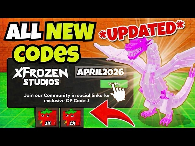 *UPDATED* ALL NEW WORKING CODES BE A LUCKY BLOCK 2026 (Roblox)
