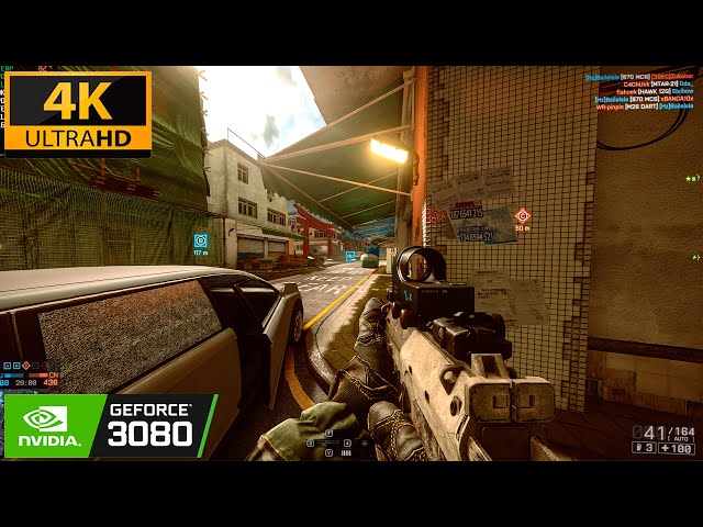 Battlefield 4: 4K Gameplay Benchmark RTX 3080 10GB Maximum Graphics