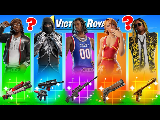 The NEW *RANDOM* RAPPER BOSS Challenge!