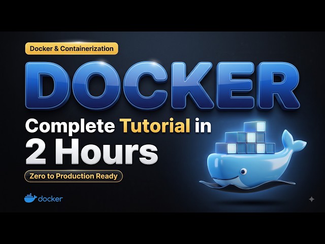Docker Full Course in Hindi — Containers, Images (Zero to Pro)