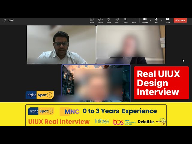 UIUX Real Interview Questions & Answers for Freshers & Experienced Real MNC Interview 2026 rightSpot