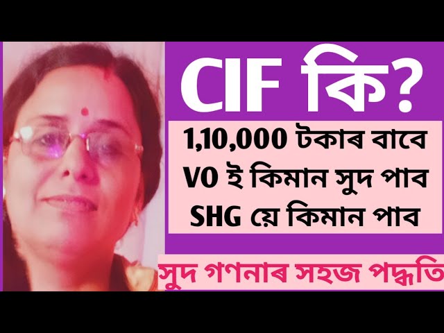 Community Investment Fund of SHG || Calculate Interest of CIF || ASRLM ||