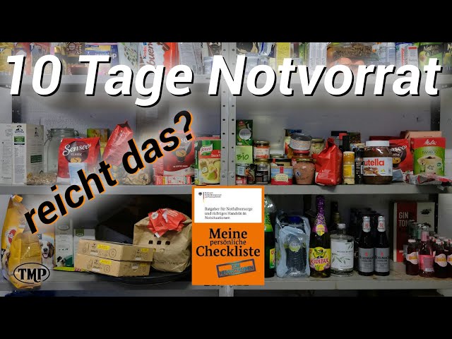 Die Notvorrat Falle der Regierung: Weshalb 10 Tage ein gefährlicher Irrtum sind!