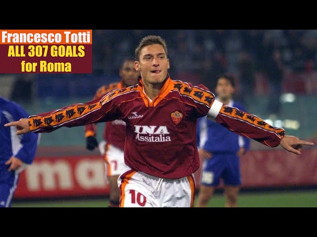 Francesco Totti ◉ All 307 Goals for Roma.