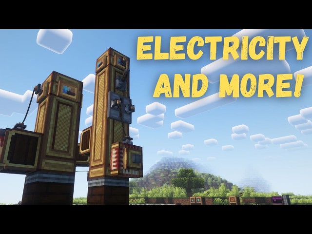 This mod makes Minecraft's Create Mod Better with Electricity and More! - Create: Crafts & Additions
