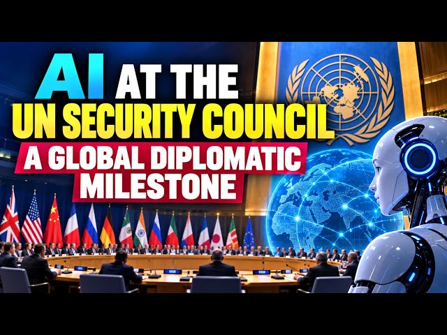 AI at the UN Security Council | A Global Diplomatic Milestone | Uplatz