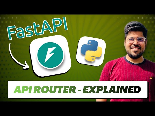 FastAPI APIRouter Explained | Organize Routes the Right Way