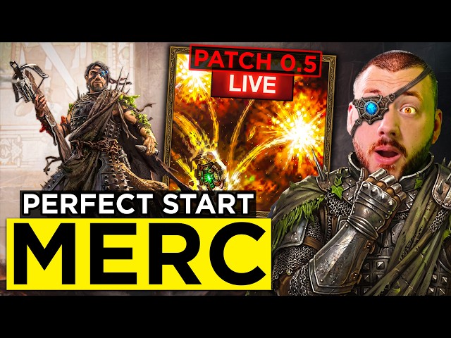 [Vertical] Instant Explosion Cluster Grenade Mercenary Build - POE 2 0.5 Return of the Ancients
