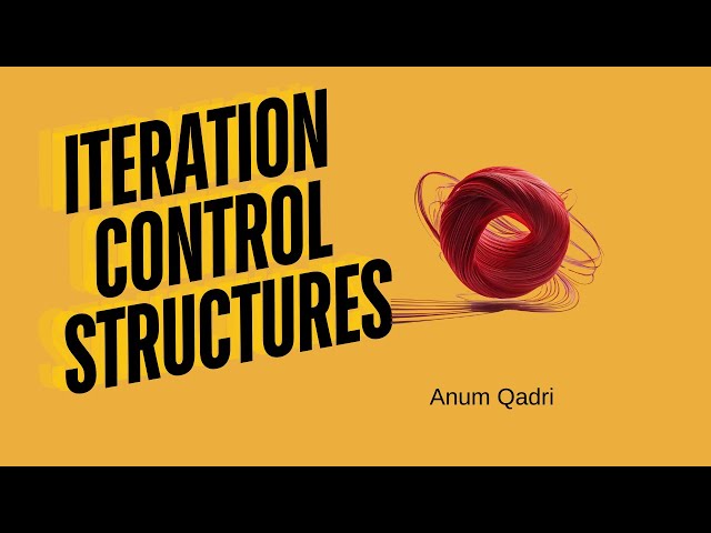 Basics Of C: Iteration Control Structures | AQ Digi Space