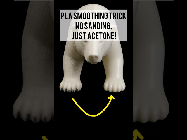 Pla Smoothing Trick-No Sanding