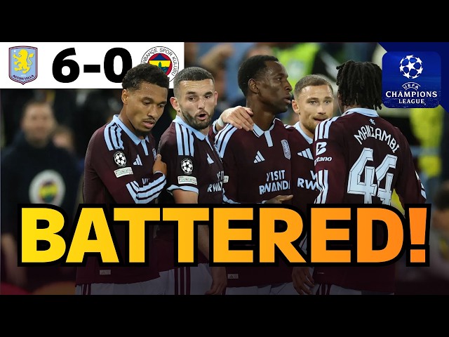 Villa SMASH Six Past Fenerbahçe! Record European Win | Post Match Reaction