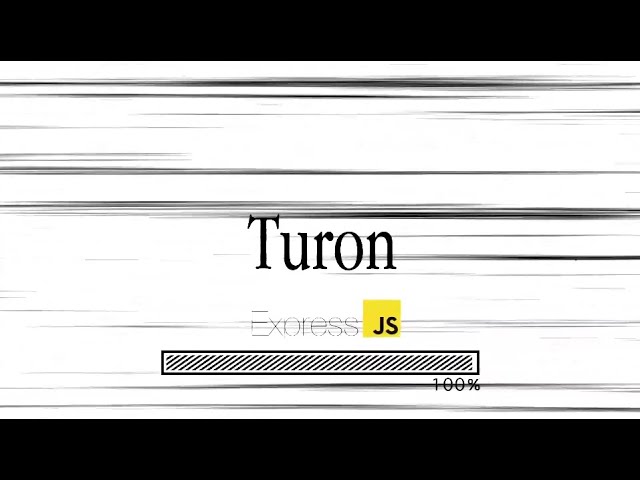 Instant, Production-Ready Express Backends with Turon