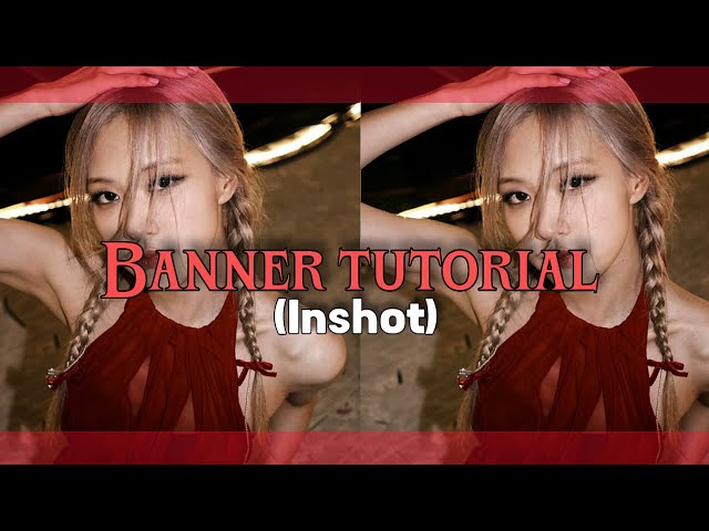 How to Make an Aesthetic YouTube Banner in InShot 🎀 | Easy Tutorial