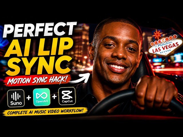 How To Make the 100% Perfect Lip Sync AI Music Video 2026! Working Hacks and Tips!