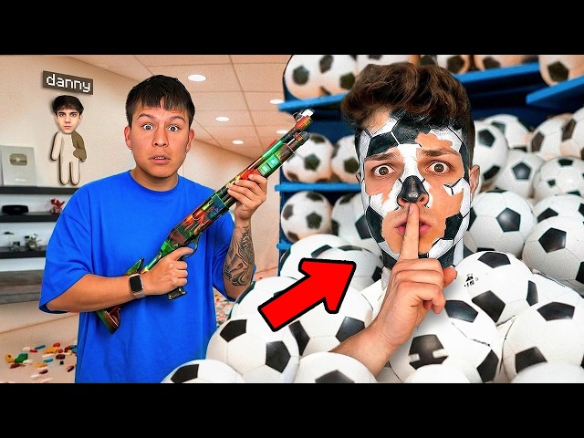 Jugué al Escondite Meccha Chameleon en la vida Real! "Con Pintura"