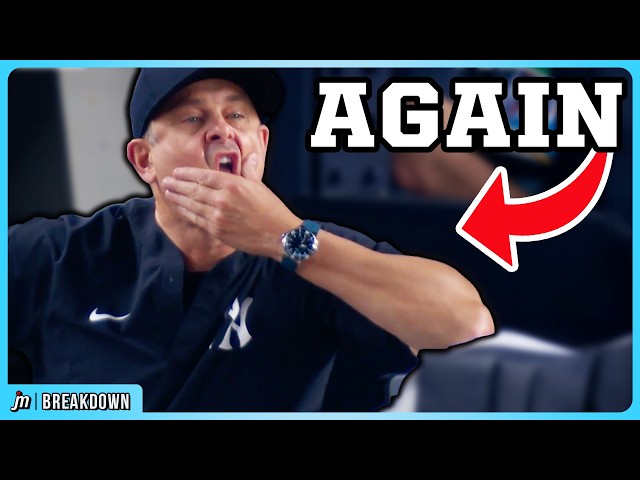 The 'savages in the box' umpire ejects Aaron Boone again, a breakdown