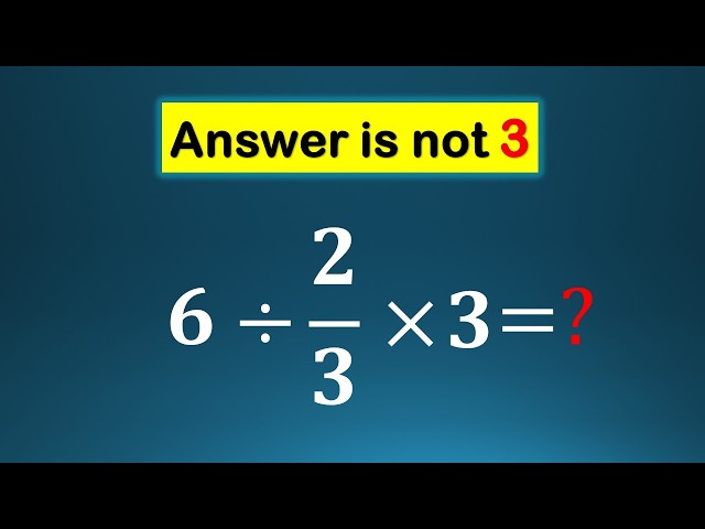 This Simple Math Question Breaks People's Brains