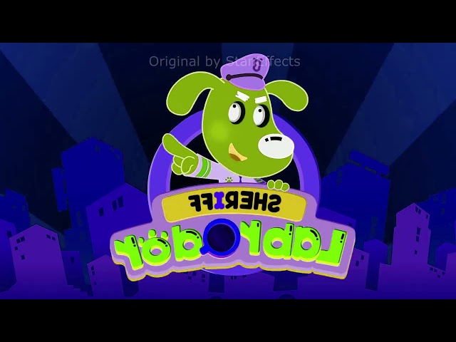 Efectos del logotipo de introducción del Sheriff Labrador patrocinados por Gamavision Csupo | Sta...