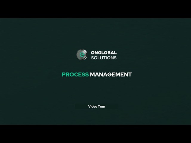 OnGlobal Solution for Process Management in QPR – Video Tour