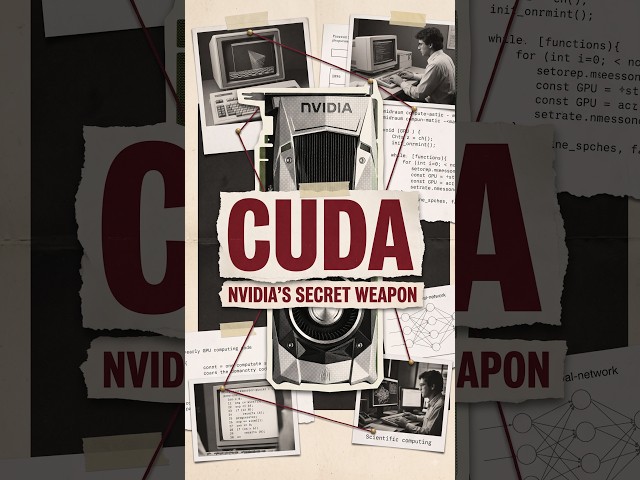 NVIDIA's Secret Weapon: CUDA ruled the World 🤯 | Docspectry | Shorts