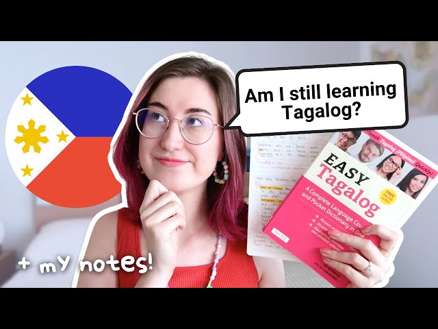 How I learn Tagalog and... will I continue?!