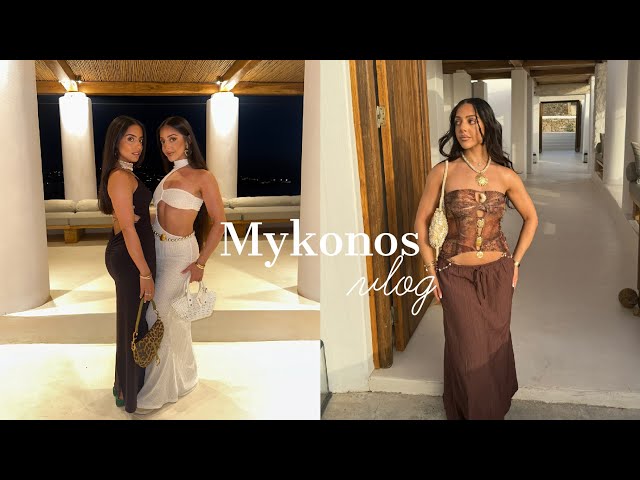 Mykonos Luxury Girls Trip (vlog) | Scorpio's, Alemagou, Zuma