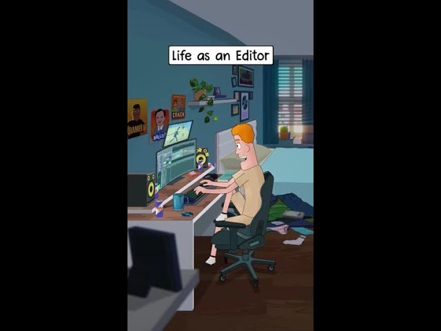 😁 Life as an editor...  📷 cheap’o’media