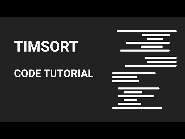 TimSort | Sorting Algorithm