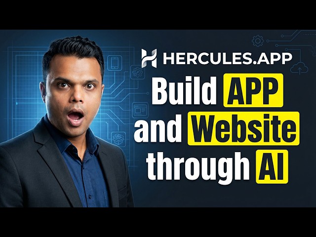 Build Apps & Websites with AI (No Coding) 🔥 Hercules AI App Builder + 150 Free Credits - Review|Demo