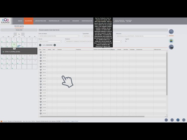 Logical Cloud Kalihos Make an appointment to patient