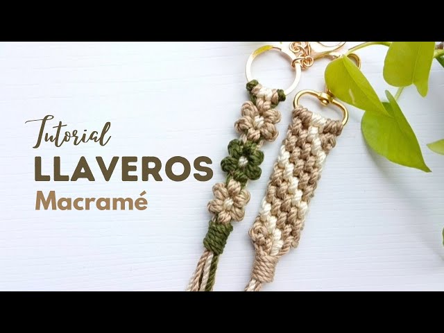 Beautiful Macrame Keychains | DIY Macrame Keychains