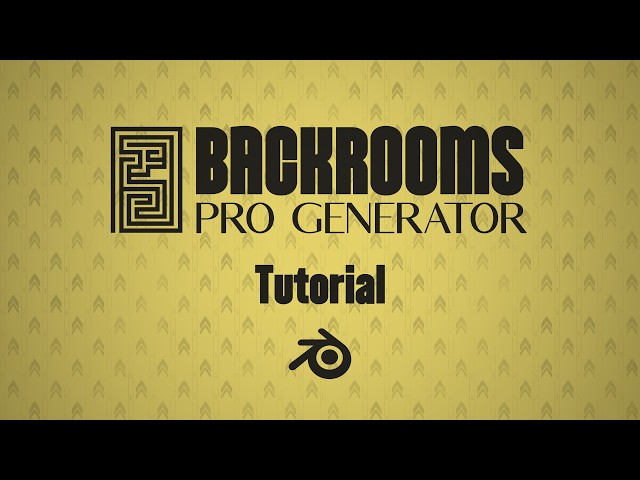 Procedural Backrooms in Blender?! - Backrooms Pro Generator tutorial