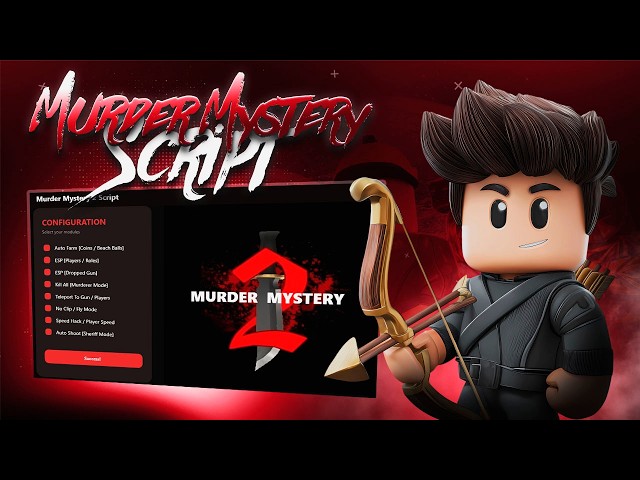 MURDER MYSTERY 2 SCRIPT AUTO FARM SCRIPT | Best Mm2 Script 2026