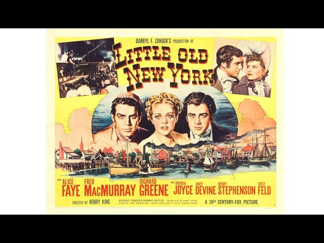 Little Old New York (1940) starring Alice Faye full film