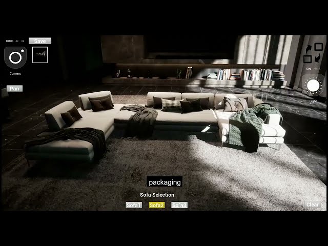 Unreal Engine Real-Time Rendering App for any 3d products and complex scenes