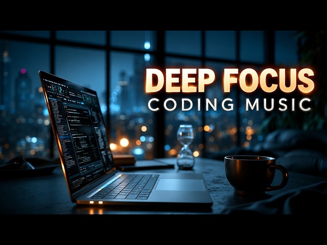 Work Until It’s Done 🔥 Dark Focus Music for Coding & Late Night Productivity