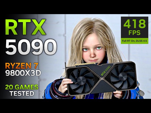THE FASTEST GPU IN THE WORLD! 20 Games Tested on RTX 5090 (4K)