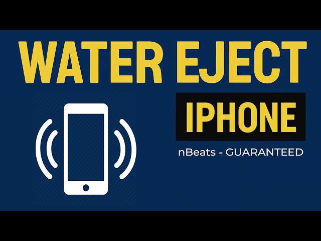 iPhone Water Eject Sound - Speaker Cleaner (ONE HOUR)