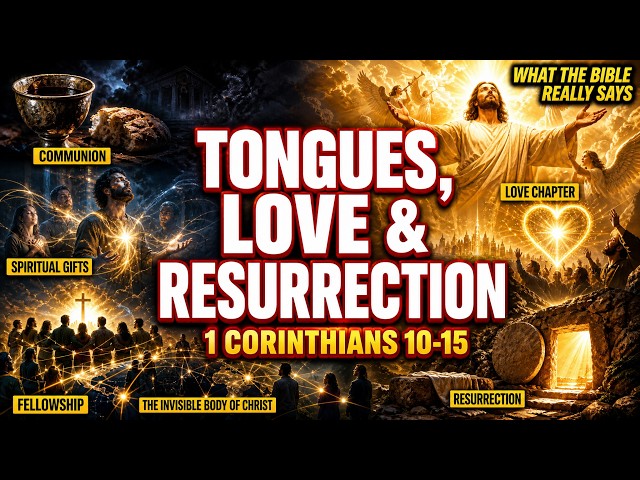 What the Bible Really Says About Tongues, Love & the Resurrection — 1 Corinthians 10-15
