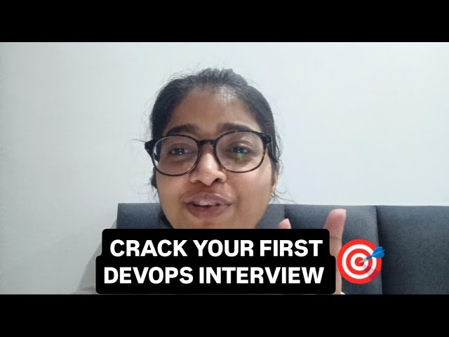 Crack Your First DevOps Interview, Let's Go😃