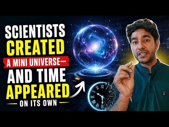 Scientists Created a Mini Universe—and Time Appeared on Its Own!