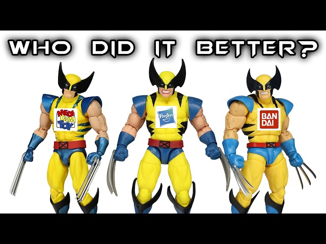 Who Did It Better? | WOLVERINE Comparative Review | Marvel Legends, S.H. Figuarts, Mafex
