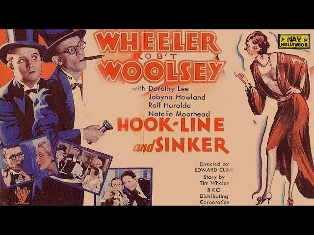 HOOK, LINE AND SINKER 1930 | American Pre-Code comedy | Old English Movies |  | NAV Hollywood