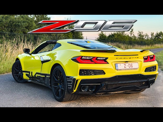 Corvette Z06 C8 // 313KMH REVIEW on AUTOBAHN