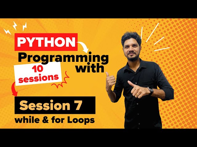 Python programming |  while | for | loops | Iterations | Control Structure |Tamil |S.N.VITHOO | IDE