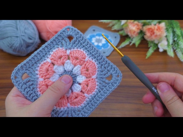 Amazing !! Very easy crochet motif online Tutorial #crochet
