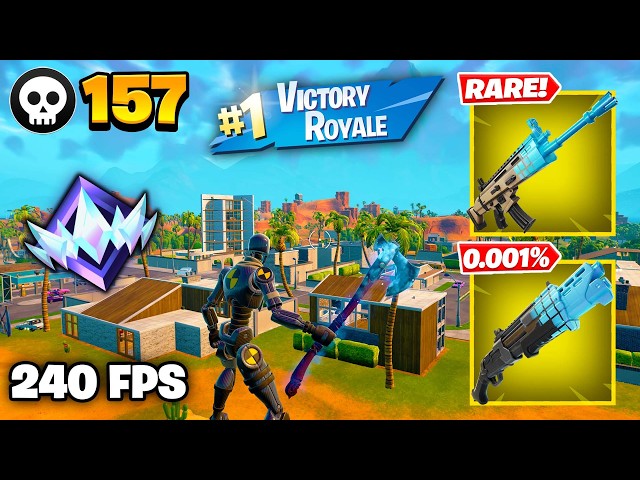 157 Elimination "RANKED RELOAD" Gameplay Wins (Fortnite Chapter 7 Keyboard & Mouse)