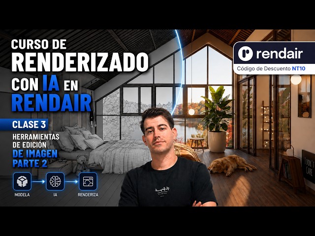 Learn to Render with AI in Rendair | Editing Tools PART 2 | Class 3