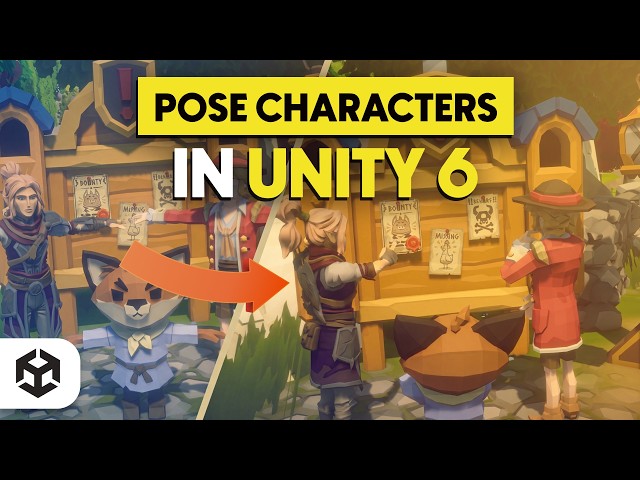 How to EASILY pose characters in Unity 6